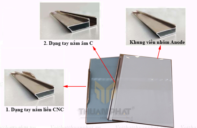 Tủ bếp cánh kính nên chọn Kính Cường Lực hay Kính An Toàn